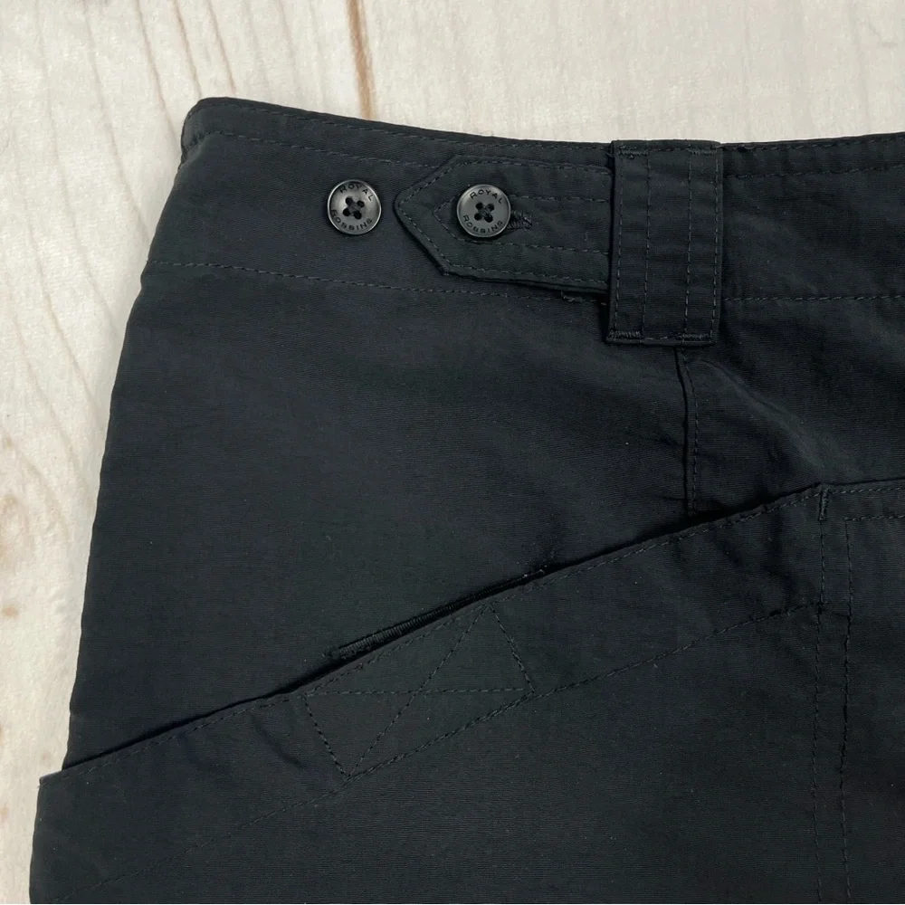 Royal Robbins Backcountry Shorts Black Sz 14